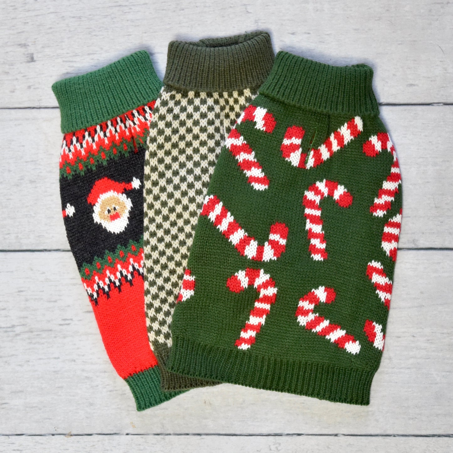 Vintage Candy Cane Sweater