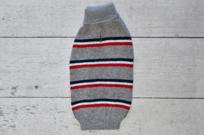 Heather Grey Stripe Sweater