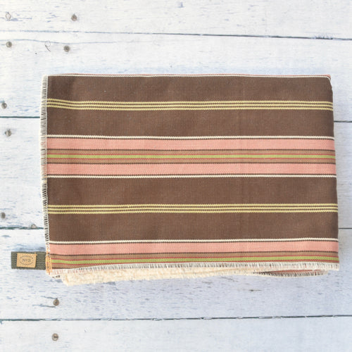 Pink and Brown Cabann Stripe