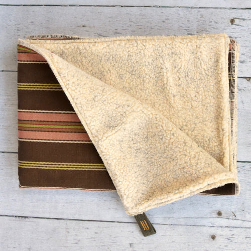 Pink and Brown Cabann Stripe