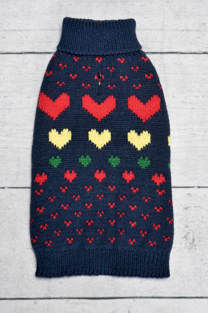 Preppy Heart Sweater