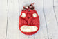 Red Alpine Bandana Puffer Jacket