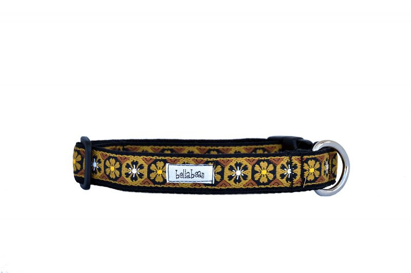 1 inch 70s Flowers Collars & Leads