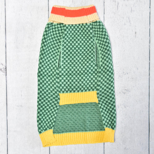 Bottle Green Whimsy Sweater