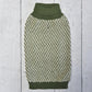 Olive & Cream Herringbone Sweater