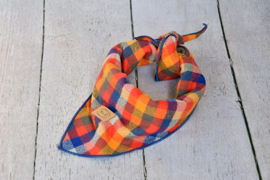 Baxter Flannel Plaid Bandana
