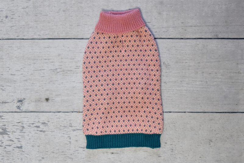 Vintage Pink Ski Sweater