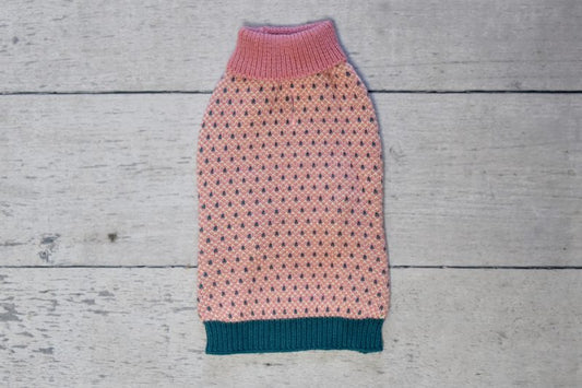 Vintage Pink Ski Sweater