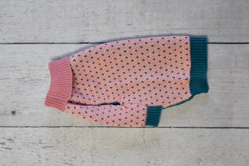 Vintage Pink Ski Sweater