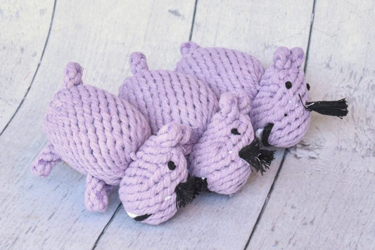 Lucy Lavender Hippo